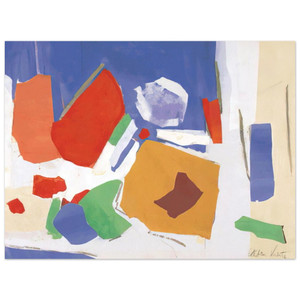 Esteban Vicente  UNTITLED 1988 N2 Aluminum Print