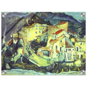 Chaim Soutine  LANDSCAPE OF CAGNES Acrylic Print