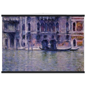 claude monet  Palazzo da Mulla Museum-Quality Matte Paper Poster with Hanger