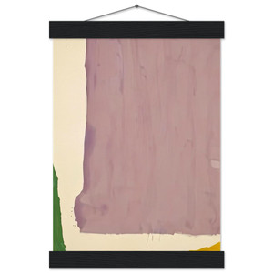 Helen Frankenthaler Mauve District 1966 Matte Paper Poster with Hanger