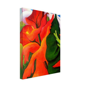 Georgia OKeeffe  Melting Volcano Canvas