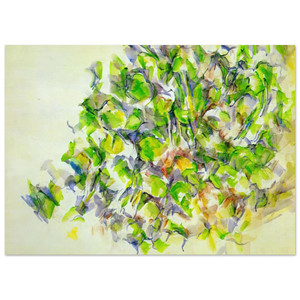 Paul Cezanne  Foliage Fine Art Poster / Art Print