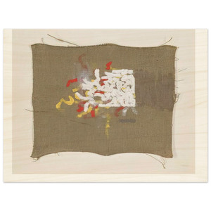 Robert Ryman  Untitled 36  1963 Wood Print