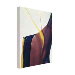 Paul Jenkins  Phenomena Yellow Strike  1963 Canvas