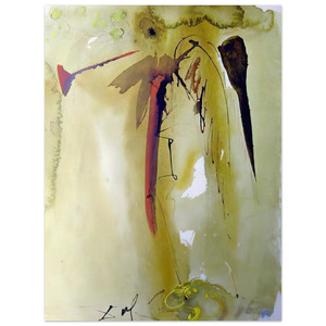 Salvador Dali  VOX CLAMANTIS 1967 Aluminum Print