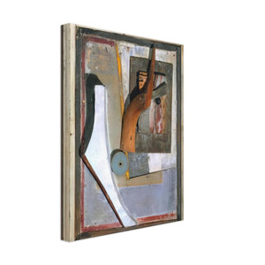 Kurt Schwitters  RELIEF IN RELIEF 1945 Canvas