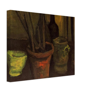 Vincent van Gogh  Still Life of Paintbrushes in a Flowerpot Canvas