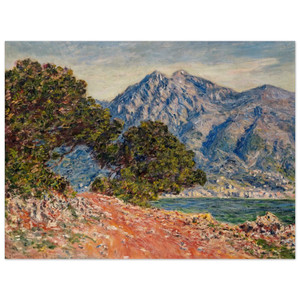 claude monet  Cap Martin 2 Wood Print