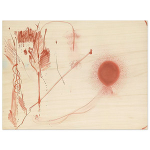 Helen Frankenthaler  Towards a New Climate 1957 Wood Print