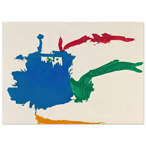 Helen Frankenthaler  Italian Beach 1960 Fine Art Poster / Art Print