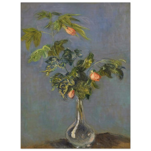 claude monet  FLOWERS IN A VASE N2 Wood Print