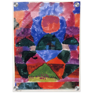Paul Klee  A PRESSURE OF TEGERNSEE 1919 Acrylic Print