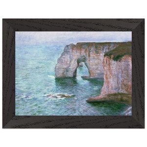 Claude Monet The Manneport East Premium Wooden Framed Art Print/Poster