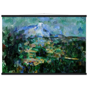 Cezanne Mt Ste-Victoire Museum-Quality Matte Paper Poster with Hanger