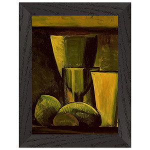 Pablo Picasso  Still life  1908 Premium Wooden Framed Art Print / Poster