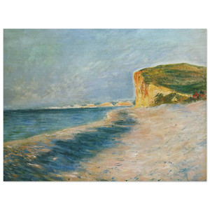 claude monet  Pourville near Dieppe Wood Print