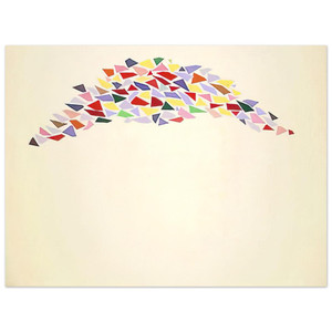 Robert Goodnough  Texas Arch I  PostPainterly Abstraction Aluminum Print