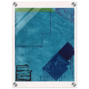 John Hoyland  Rankin  1979 Acrylic Print