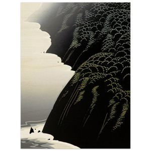 Eyvind Earle  California Coast Wood Print