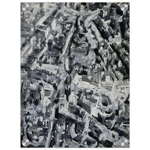 Gerhard Richter  TOWNSCAPE F 1968 Acrylic Print