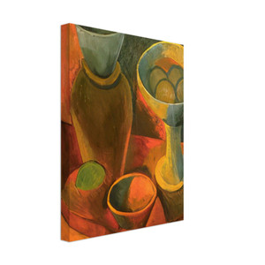 Pablo Picasso  Jug and fruit dish Canvas