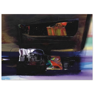 Paul Jenkins  Phenomena Tibetan Clay Offering  1990 Fine Art Poster / Art Print