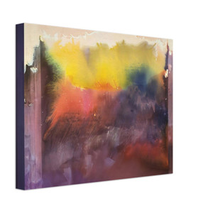 Ronnie Landfield  Vision Of Paradise  1985 Canvas