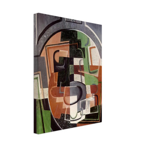 Juan Gris  STILL LIFE ON PLAQUE 1917 Canvas