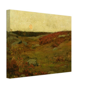 Childe Hassam  Sunrise Autumn Canvas