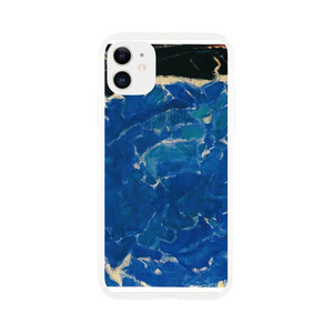 Sam Francis  Deep Blue and Black Clear case