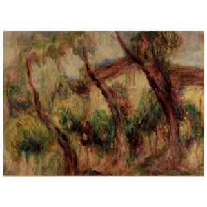 PierreAuguste Renoir In the Garden of Collettes at Cagnes Fine Art Print