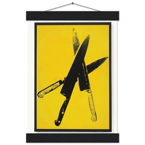 Andy Warhol  Knives Museum-Quality Matte Paper Poster with Hanger