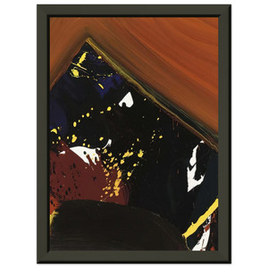 Sam Francis  SFP8352 Premium Metal Framed Art Print / Poster