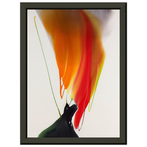 Paul Jenkins Phenomena Woman 1969 Premium Metal Framed Art Print / Poster