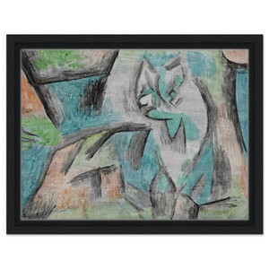 Paul Klee  A KIND OF CAT 1937 Framed Canvas