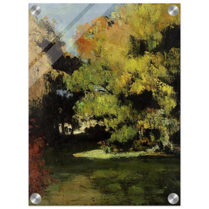 Paul Cezanne  Clearing Acrylic Print