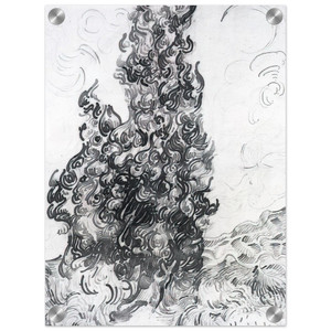 Vincent van Gogh  Cypresses Acrylic Print