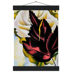 Georgia OKeeffe  Pattern Leaves Museum-Quality Matte Paper Poster with Hanger