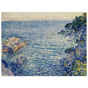 Theo van Rysselberghe  THE POINT OF ROSSIGNOL 1904 Wood Print