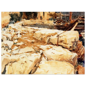 John Singer Sargent  San Vigilio Wood Print