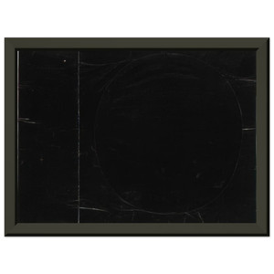 Ellsworth Kelly  Black on Black Premium Metal Framed Art Print / Poster