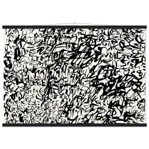 Keith Haring  UNTITLED 1978 2 N2 Museum-Quality Matte Paper Poster with Hanger