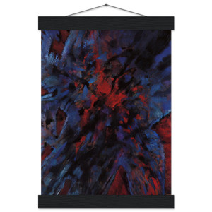 Manessier Hommage MLK 1968 Museum-Quality Matte Paper Poster with Hanger