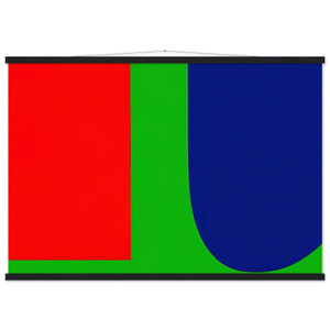 Ellsworth Kelly  Red Blue Green Museum-Quality Matte Paper Poster with Hanger