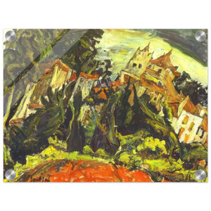 Chaim Soutine  HOUSES AT CERET Acrylic Print