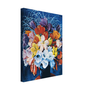 Moise Kisling  BOUQUET OF TULIPS Canvas