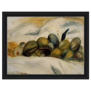 PierreAuguste Renoir  Still Life Almonds and Walnuts Framed Canvas