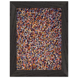 Sol LeWitt: Not Straight Brushstrokes All Directions Print