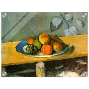 Paul Cezanne  Apples Pears and Grapes Acrylic Print