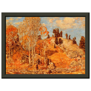 Childe Hassam  The Cedar Lot Old Lyme Premium Metal Framed Art Print / Poster
